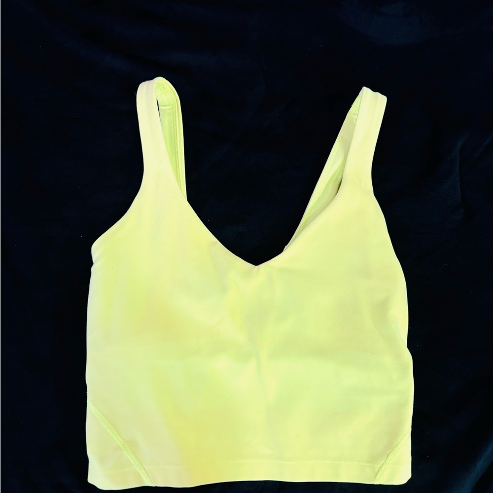 Neon Yellow Tank Top